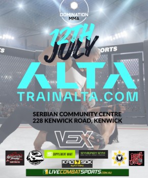 Poster for Train Alta with date 12 July 2026