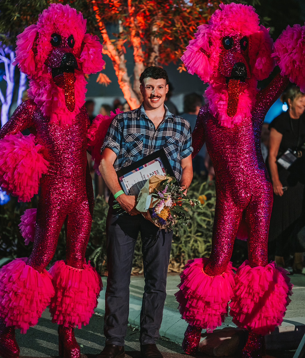 Jacob Mangan will be taking his talents on the road for a shot at the Archibald Prize. 