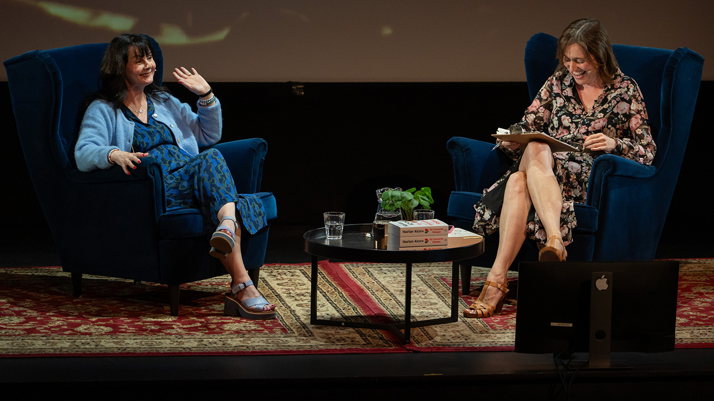 Marian Keyes at Nala Bardip Mia – Margaret River HEART as part of the Margaret River Readers & Writers Festival, May 2025