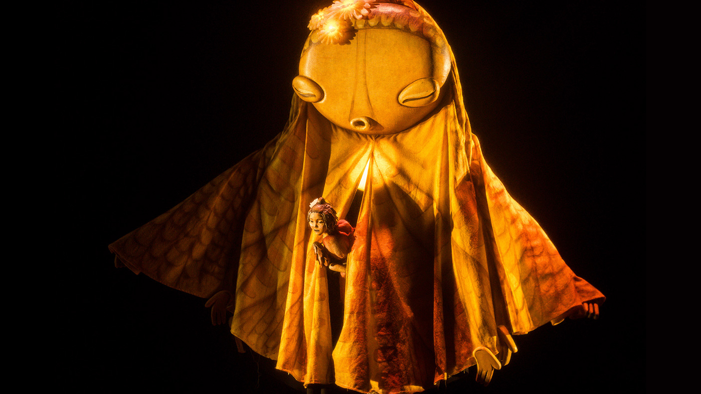 A scene from pare Parts Puppet Theatre's production of 'Hometown'.
