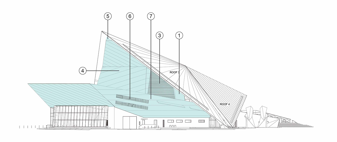 An architects drawing of the Albany Entertainment Centre