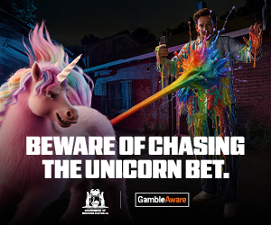 Beware of chasing the unicorn bet promotional image