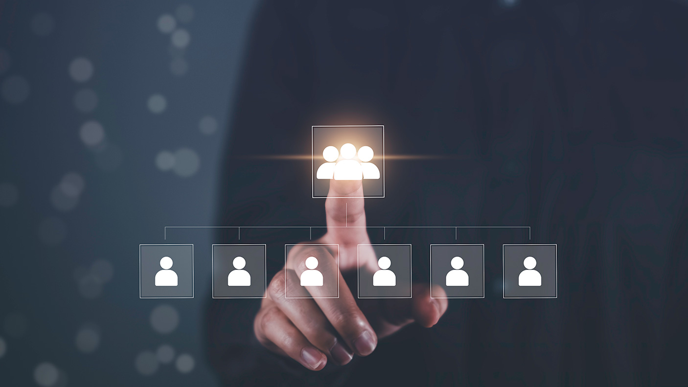 A diagram of an organisation chart