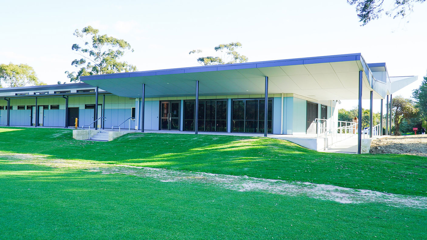 The redeveloped Len Shearer Reserve in Booragoon.