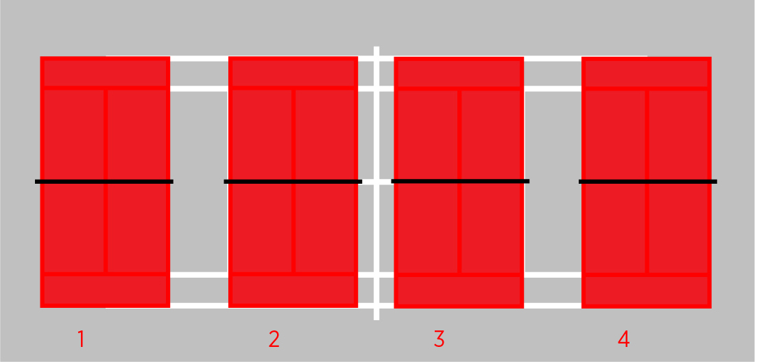 red court dimensions