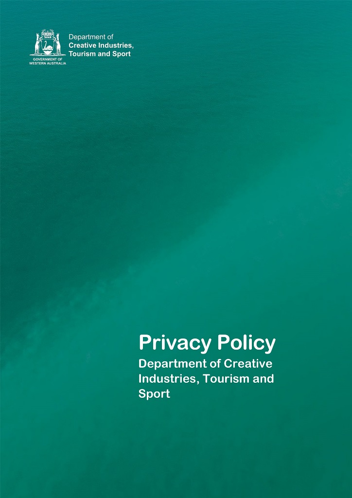 Cover of the CITS Privacy Policy document