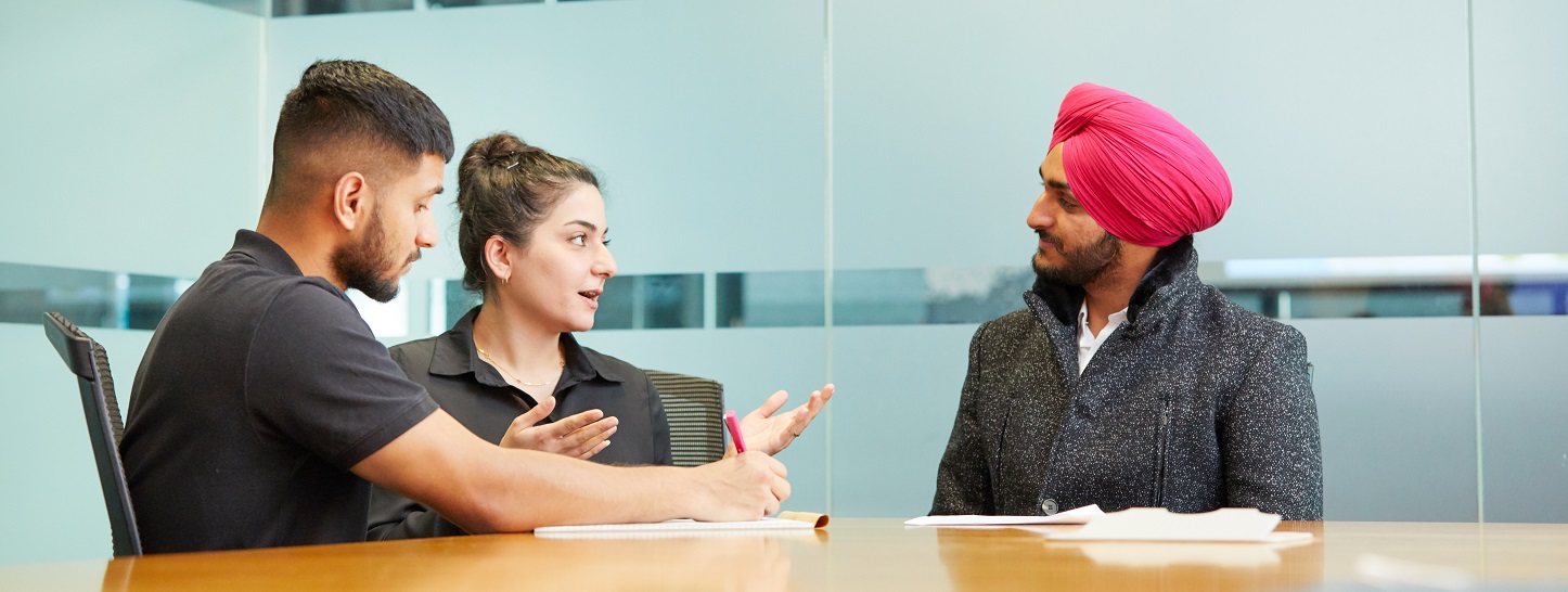 People in a meeting room